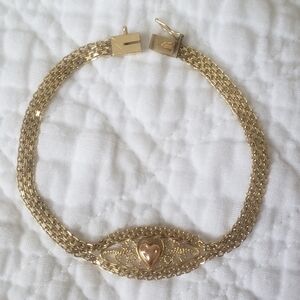 14K Yellow Rose Gold Bracelet